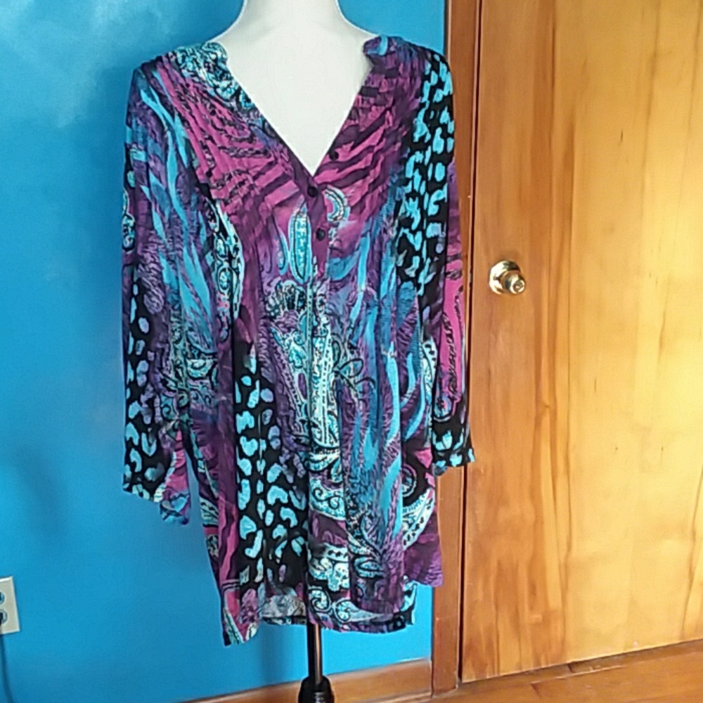 Woman tunic called water falls